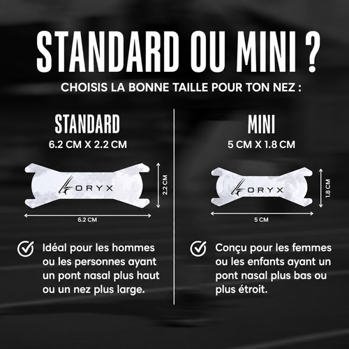 ORYX — Bandes Nasales 2.0 | Édition Noire